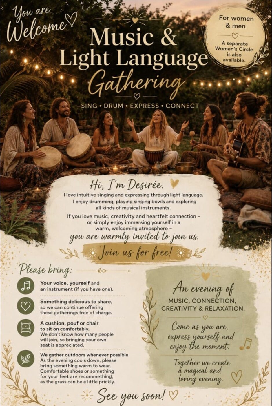 ✨ Floating Soundbath: beweeg, adem, drijf en ontvang