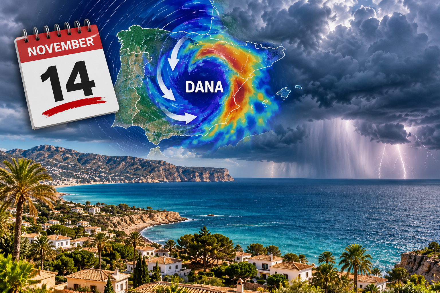 Nieuwe DANA op 14 november? Jorge Rey waarschuwt voor mogelijk noodweer in Spanje