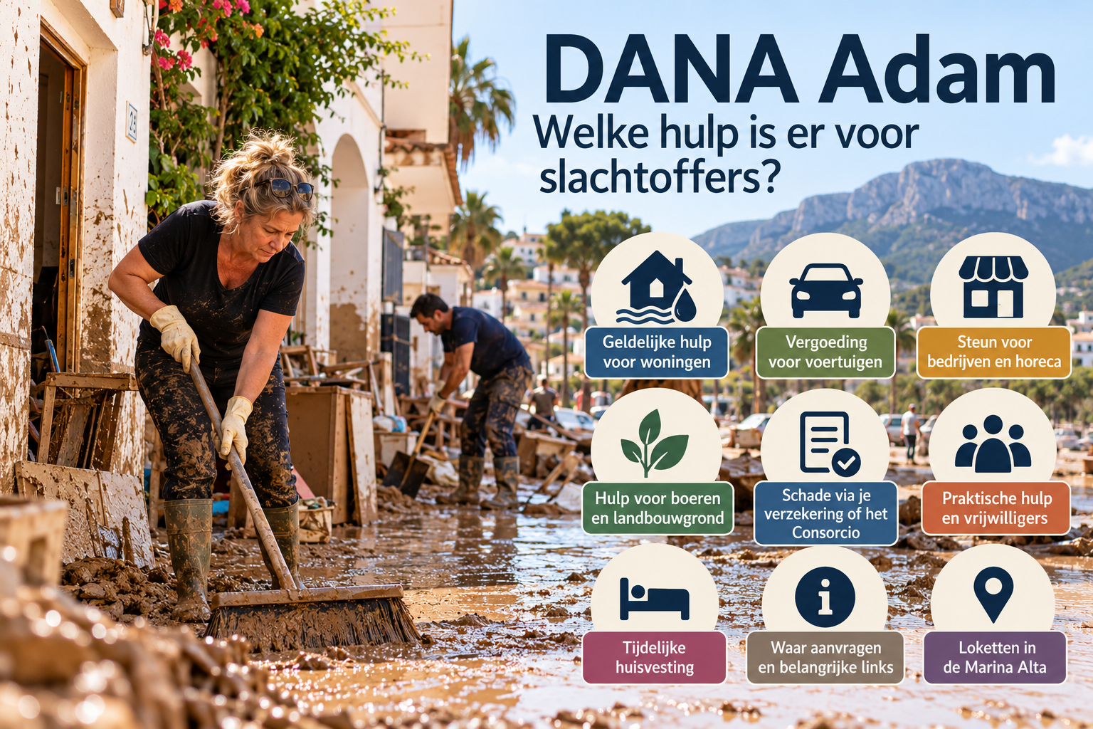 DANA Adam: op welke financiële en praktische hulp heb je recht? Alle loketten op een rij